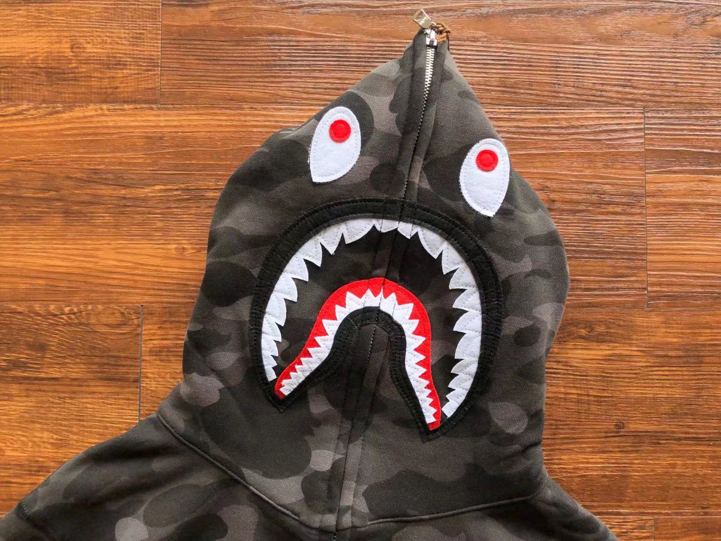 Bape hoodie full zip HY-480431-2