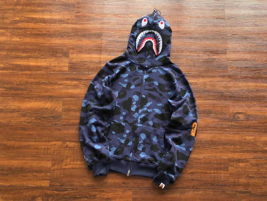 Bape hoodie full zip HY-480431-3