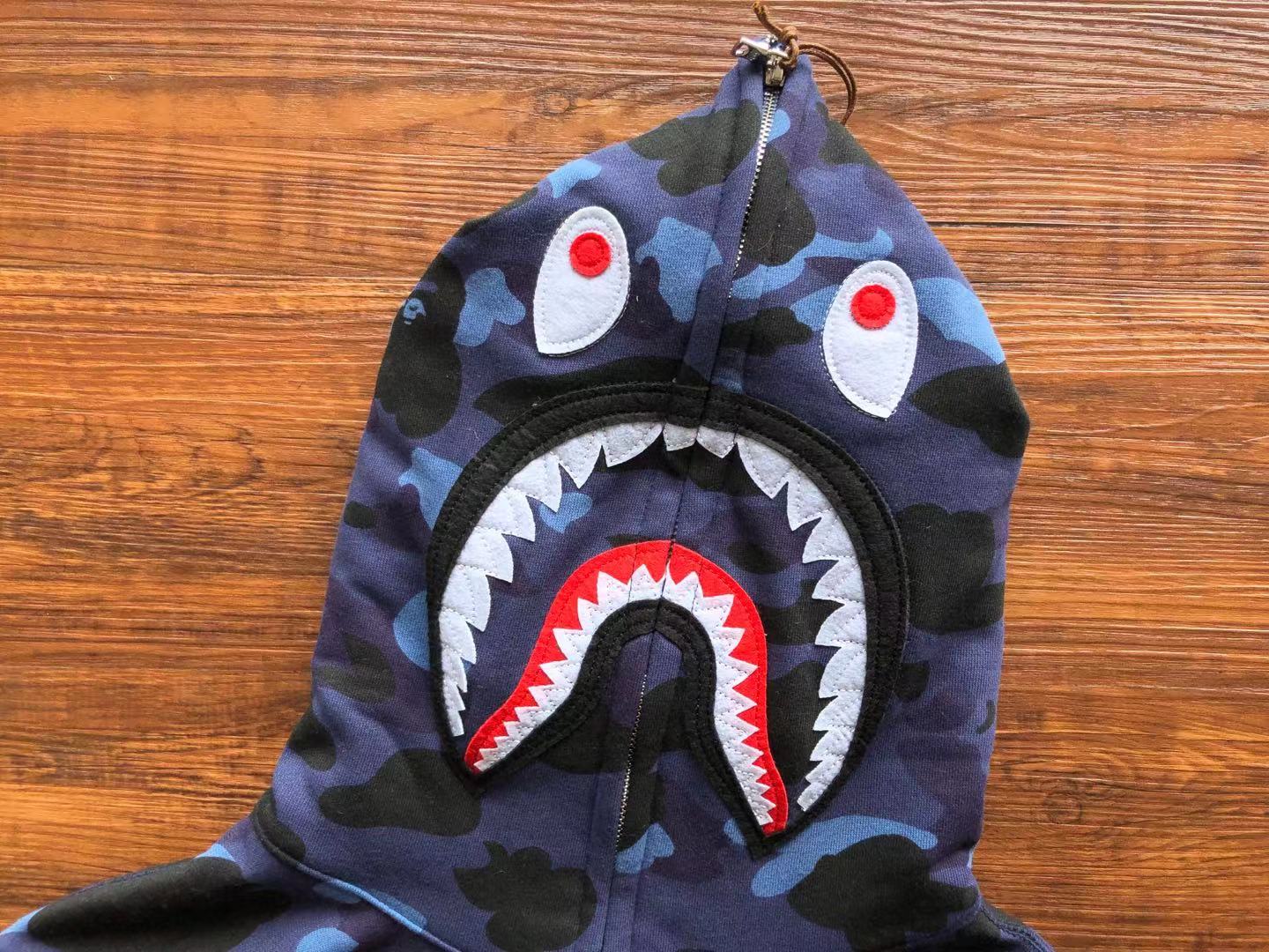 Bape hoodie full zip HY-480431-3