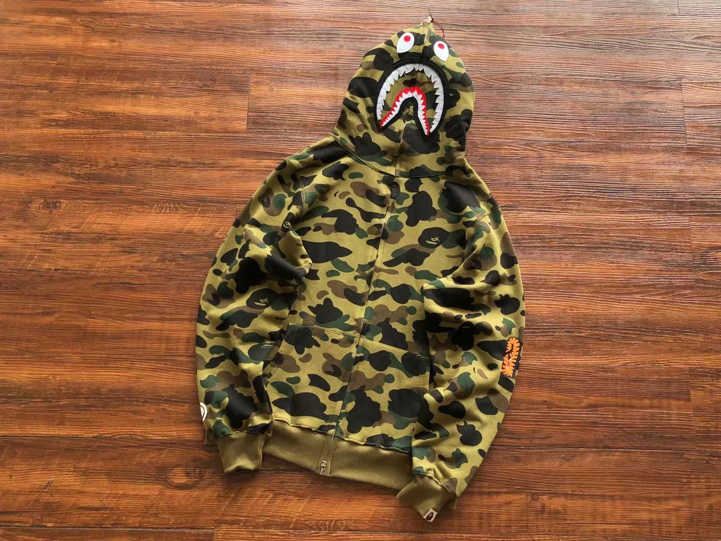 Bape hoodie full zip HY-480431-5