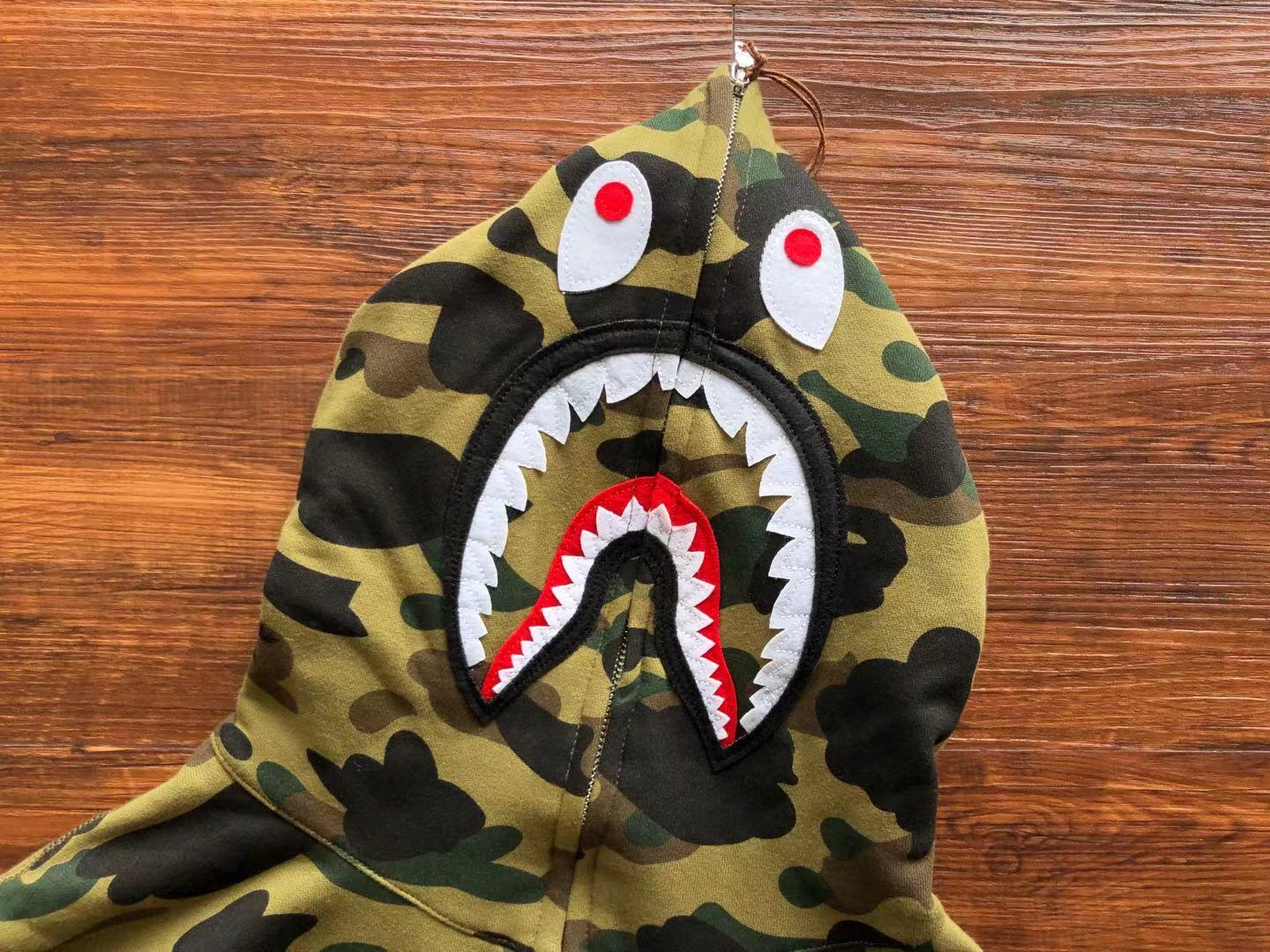 Bape hoodie full zip HY-480431-5