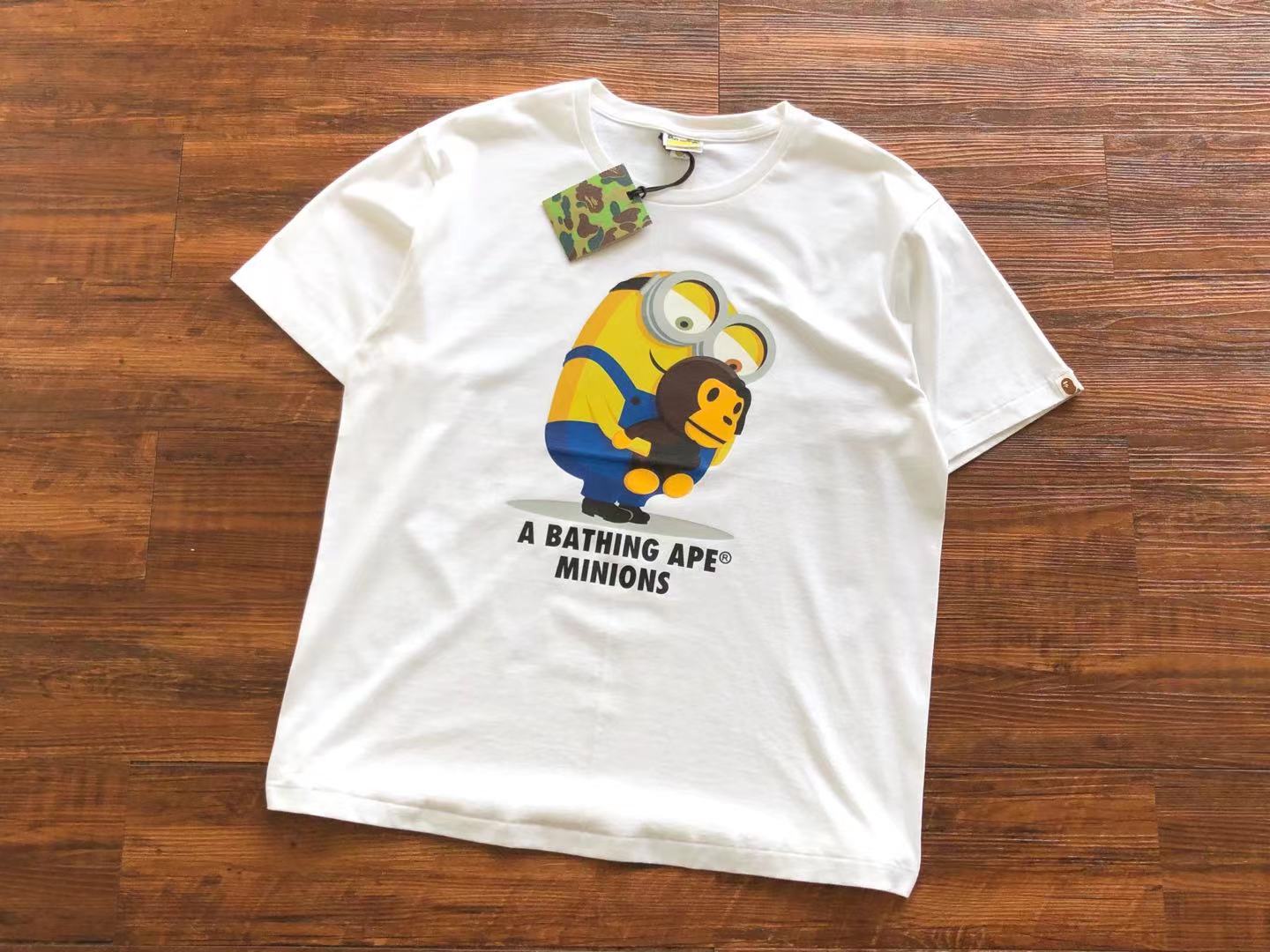 Bathing Ape Bape Tee Minions 222 Hk480768