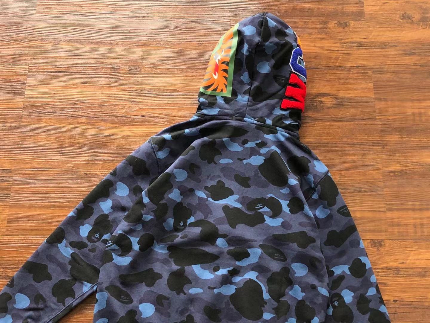 Bape hoodie full zip double hood HY-482603-2