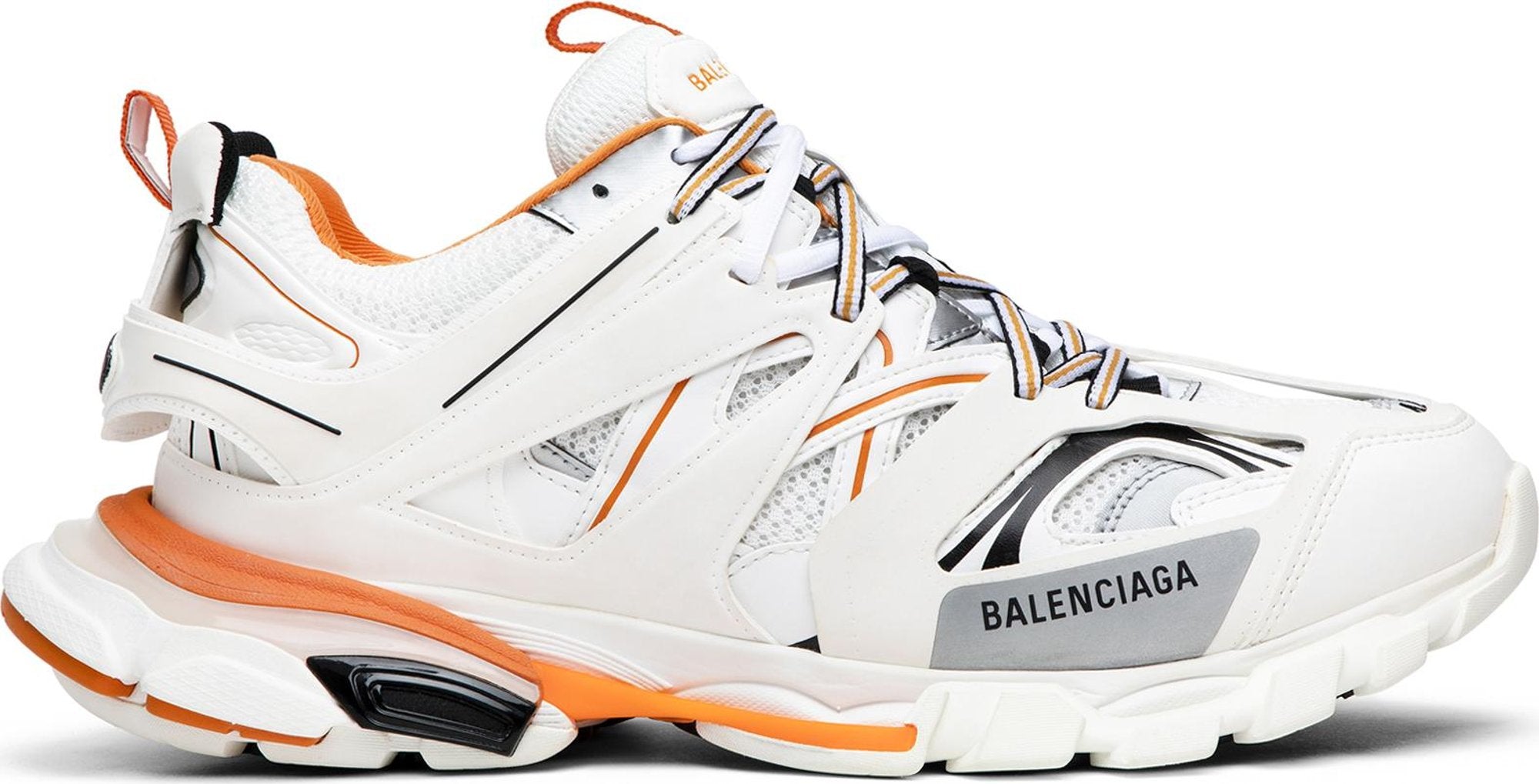 Balenciaga Led Track Sneaker 'White Orange' – Uacop