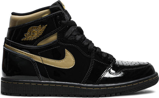 Air Jordan 1 Retro High OG 'Black Metallic Gold' 555088 032