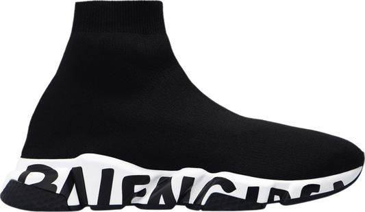 Balenciaga Speed Sneaker 'Midsole Graffiti - Black White' 645334 W2DB7 1015