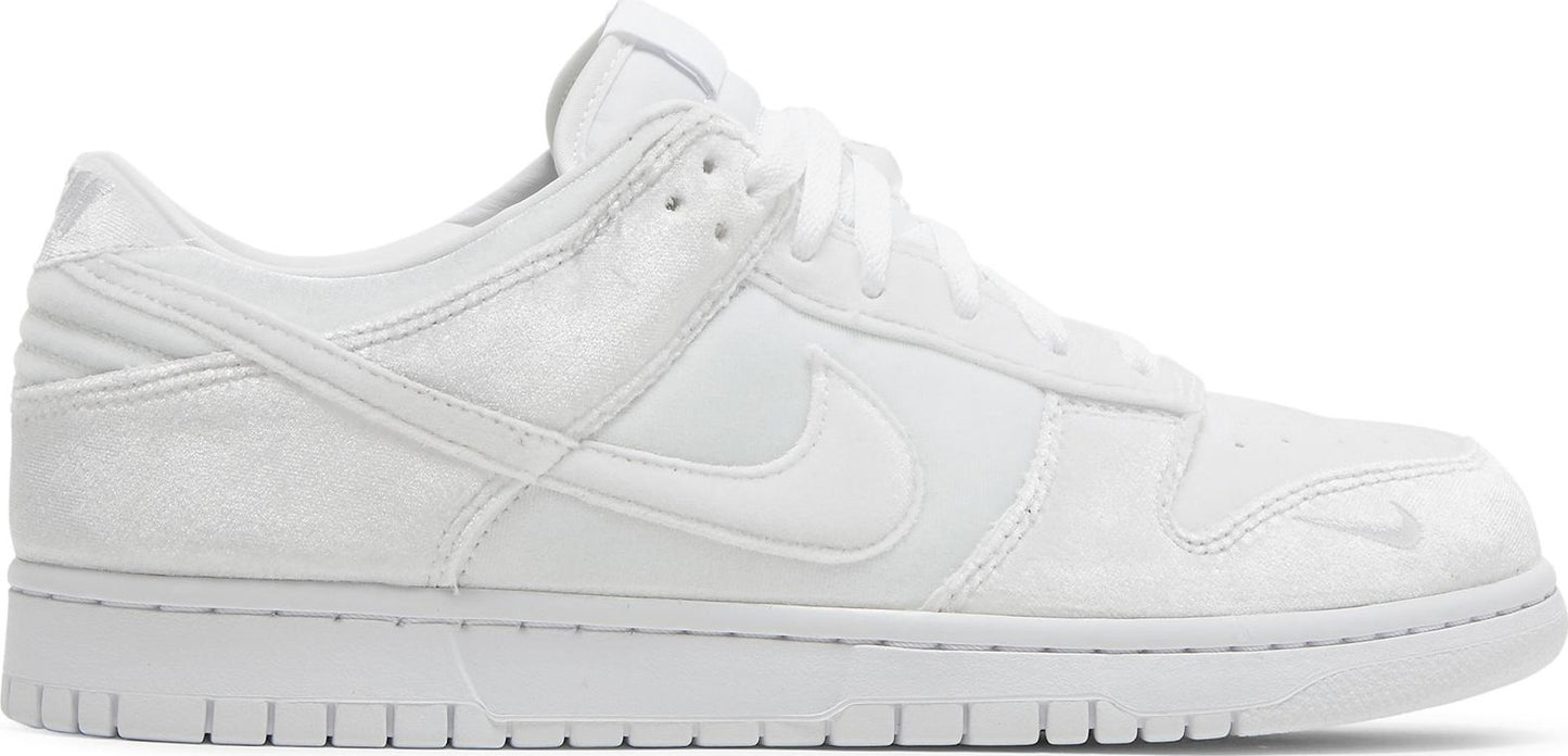 Dover Street Market x Dunk Low 'White Velvet'