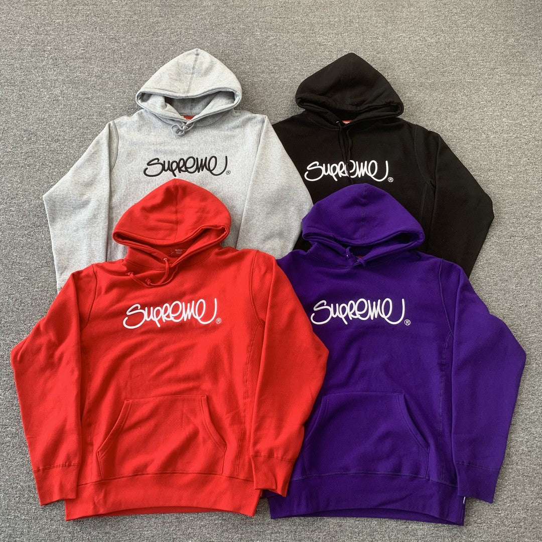 Supreme Raised Handstyle Hoodie lg680970495042-2